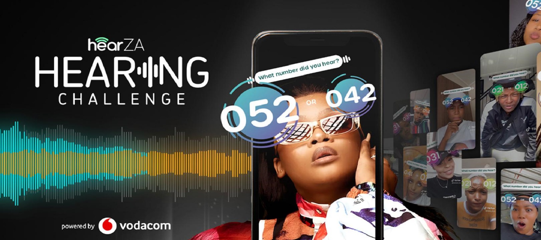 Vodacom turns a Tiktok challenge into a hearing test for youth in new campaign